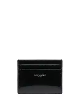 Saint Laurent картхолдер Paris, черный