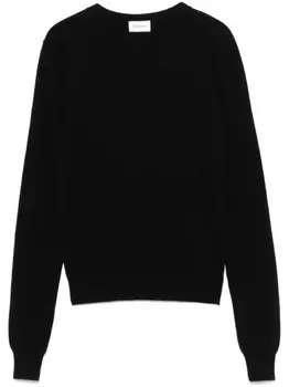 Saint Laurent кашемировый свитер, черный