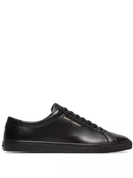 Saint Laurent кеды Andy, черный