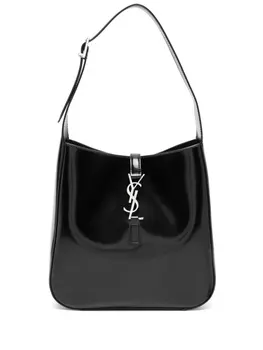 Saint Laurent маленькая сумка на плечо Le 5 7, черный
