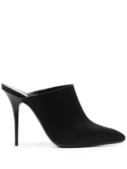 Saint Laurent мюли Ascot 105, черный