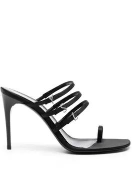 Saint Laurent мюли Jerry 95, черный