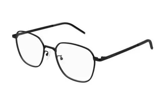 Оправа для мужских очков Saint Laurent Matte-effect, черный