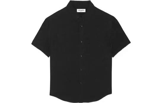 SAINT LAURENT Мужская рубашка, цвет Black