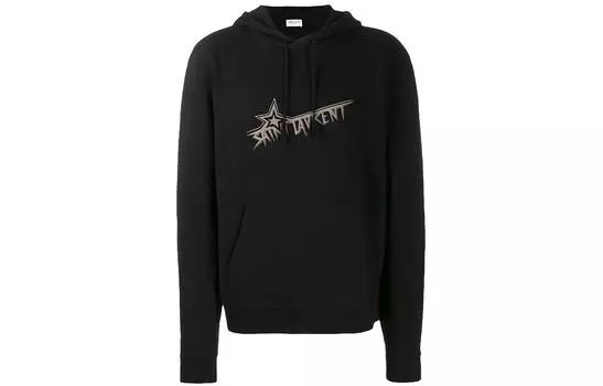 SAINT LAURENT Мужская толстовка, цвет Black