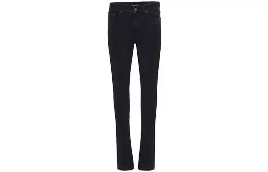 SAINT LAURENT Мужские джинсы, цвет Black