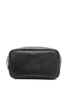 Saint Laurent несессер на молнии, черный