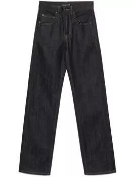Saint Laurent прямые джинсы, синий