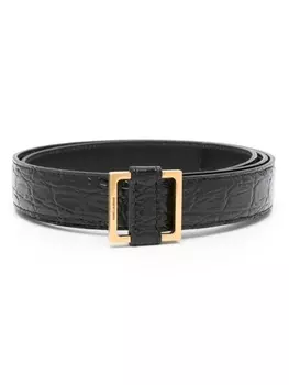 Saint Laurent ремень LA 66, черный