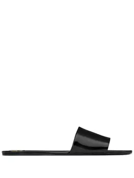 Saint Laurent сандалии Carlyle, черный