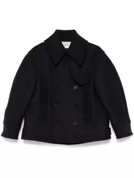 Saint Laurent шерстяной пиджак, синий
