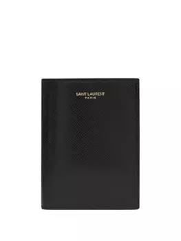 Saint Laurent складной кошелек Paris, черный