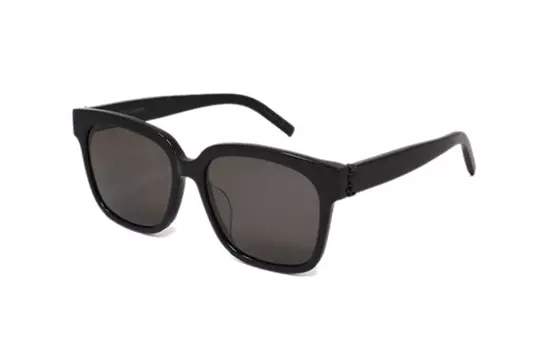 Солнцезащитные очки Saint Laurent, черный