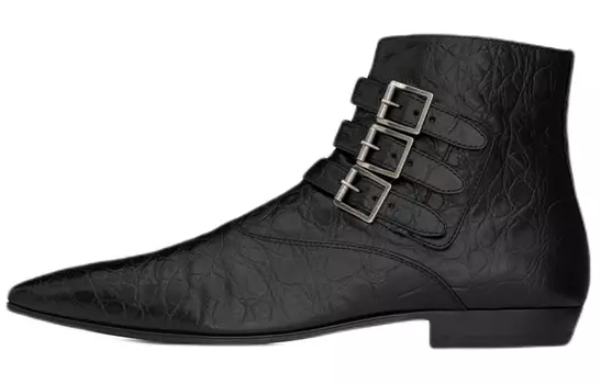 Сапоги мужские Saint Laurent Stan, черный