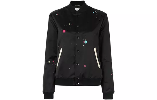 SAINT LAURENT Женская куртка, цвет Black