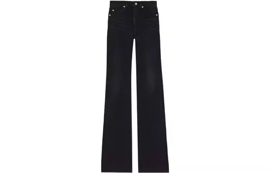 SAINT LAURENT Женские джинсы, цвет Black
