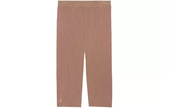 SAINT LAURENT Женские повседневные шорты, цвет Brown