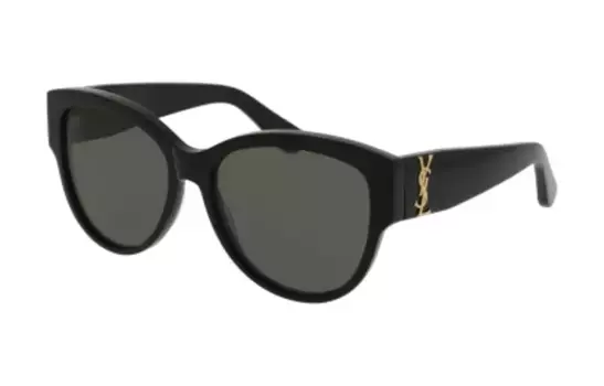 SAINT LAURENT Женские солнцезащитные очки, Black