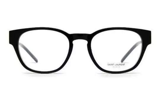 Очки женские Saint Laurent круглые, черный