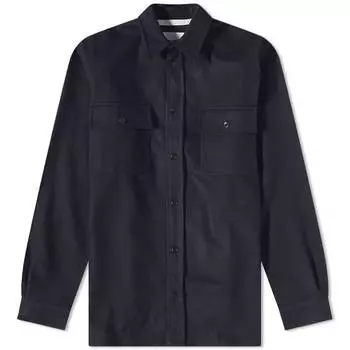 Сайлас Шерстяная верхняя рубашка Norse Projects
