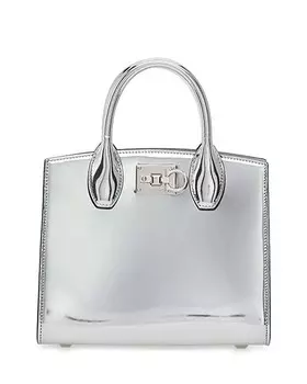 Сальваторе Студийная сумка Ferragamo, цвет Silver