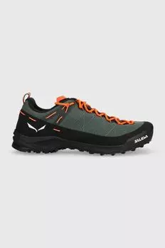 Салева Ботинки Salewa, зеленый