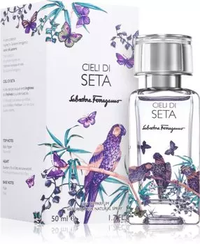 Salvatore Ferragamo, Di Seta Cieli Di Seta, парфюмированная вода унисекс, 50 мл