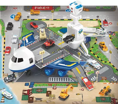 Самолет с командным центром полиции Kids World