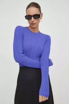 Самсо Свитер Самсо Samsoe Samsoe, фиолетовый