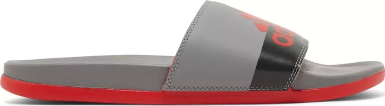 Сандалии Adidas Adilette Comfort Slide 'Vivid Red Grey', красный