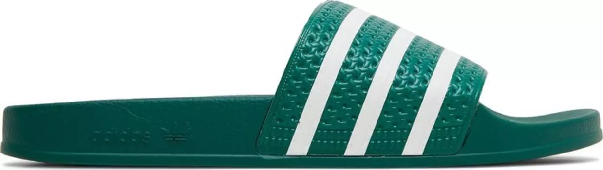 Сандалии Adidas Adilette Slide 'Collegiate Green', зеленый
