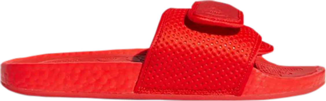 Сандалии Adidas Pharrell x Boost Slides 'Active Red', красный