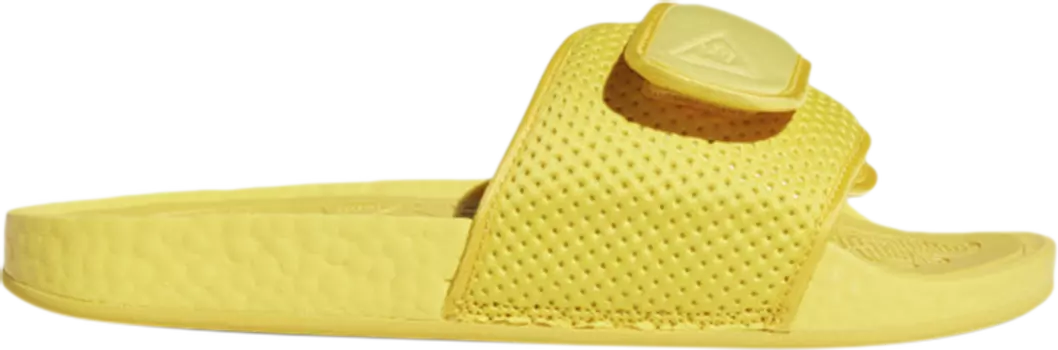 Сандалии Adidas Pharrell x Chancletas Hu Slides 'Bold Gold', желтый