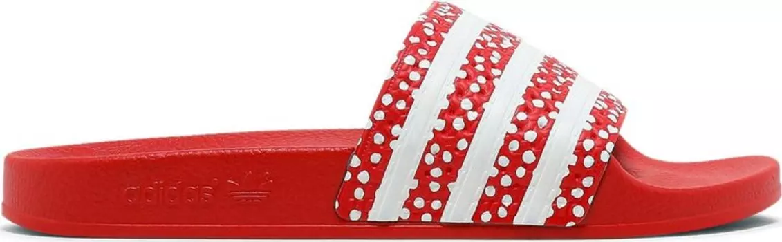 Сандалии Adidas Wmns Adilette Slide 'Polka - Vivid Red', красный
