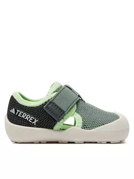 Сандалии Adidas, зеленый