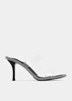 Сандалии Alexander Wang Kira 85, черный
