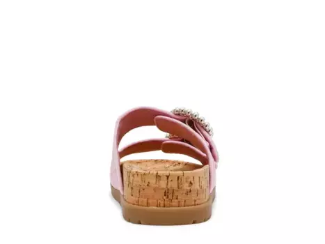 Сандалии Anne Klein Happy, розовая рафия