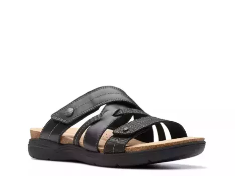 Сандалии April Willow Clarks, Black