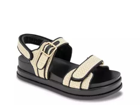Сандалии Bara Bcbgeneration, Black/Beige Raffia