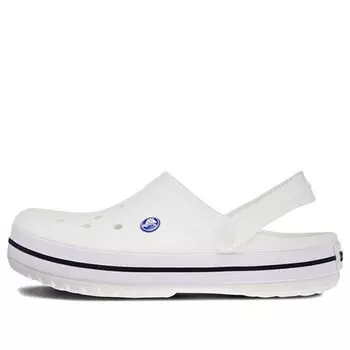 Сандалии beach white sandals Crocs, белый