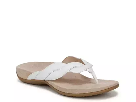 Сандалии Bella Braid Vionic, White Leather