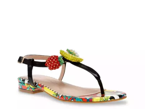 Сандалии Betsey Johnson Amarita, черный, многоцветный