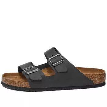 Сандалии Birkenstock Arizona Natural Leather Oiled, черный
