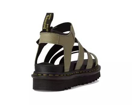 Сандалии Blaire Dr. Martens, оливковый