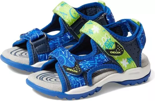 Сандалии Borealis 23 Geox, цвет Navy/Lime