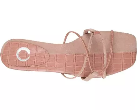 Сандалии Breena Slide Journee Collection, краснеть