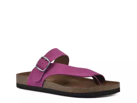 Сандалии Carly White Mountain, Purple Suede