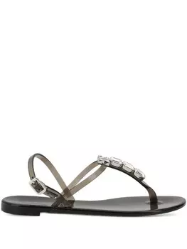 Сандалии Casadei Jelly, черный