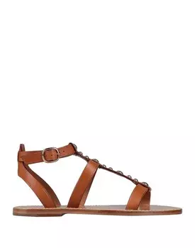 Сандалии Celine, коричневый