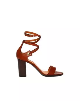 Сандалии Celine, коричневый